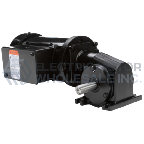Image for 3/8HP LEESON 86RPM TEFC 3PH INVERTER RATED RIGHT ANGLE GEARMOTOR M1145129.00